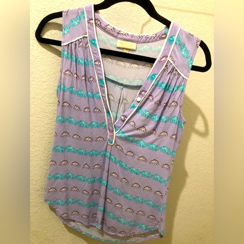 Modcloth Dinosaur Tank - Picture 1 of 2